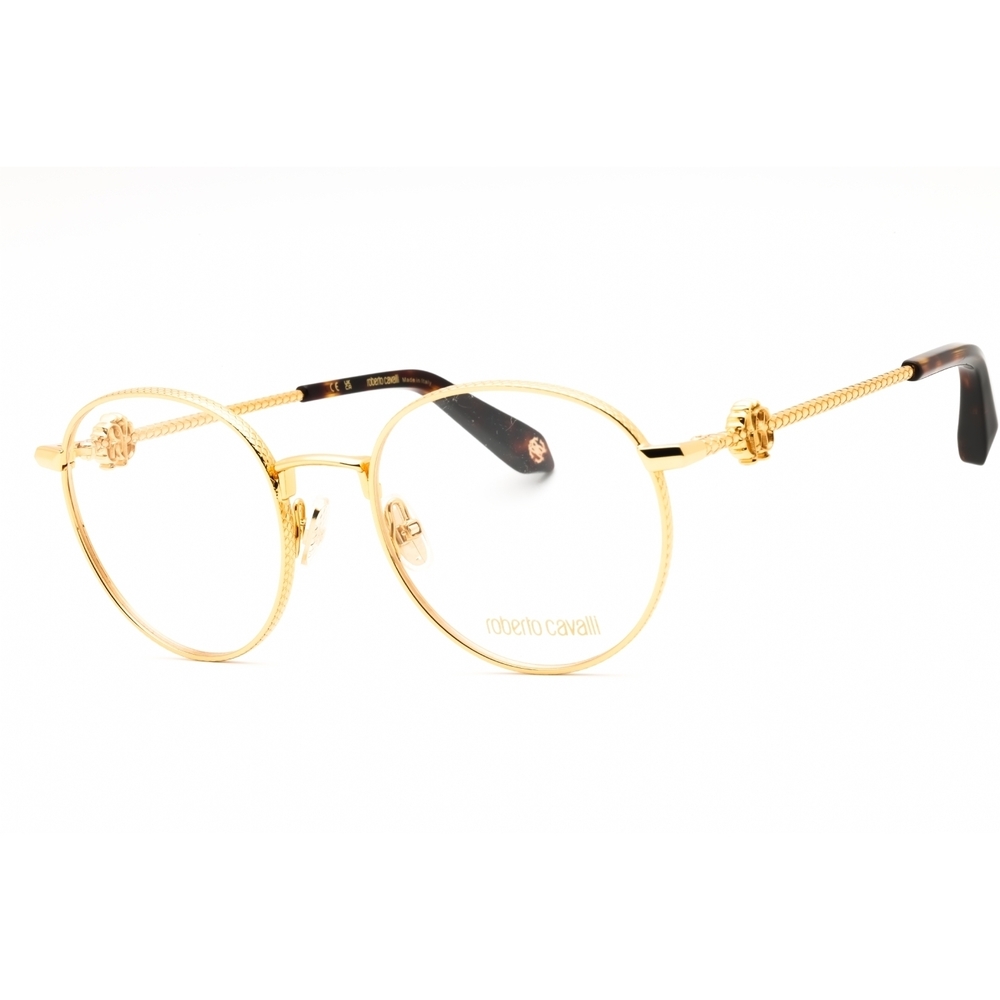 Roberto Cavalli VRC047 Eyeglasses Semi-Matt Lavender Metal Round